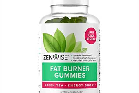 Zenwise Fat Burner Gummies – Appetite Suppressant for Weight Loss with Green Tea Extract and..
