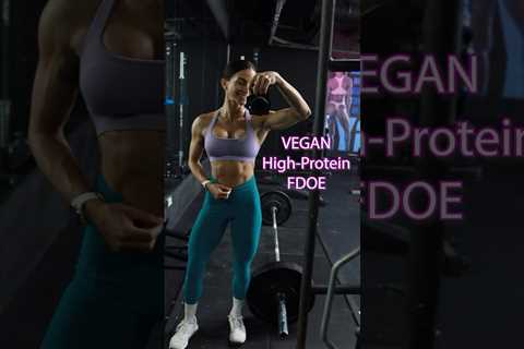 High-Protein VEGAN Full Day Of Eating 🌱💪🏽 #bikinicompetitor #veganbodybuilding #veganprotein