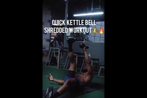 Get Shredded With This Kettle Bell Workout ððªð½ð¥ð¯#shorts #fitness #kettlebell #hiit..