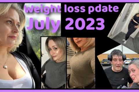 July 2023 Weight Loss Update / My Weight Loss Journey (Calorie Counting / Calorie deficit)