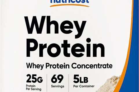 Nutricost Whey Protein Powder, Unflavored, 5 pounds – from Whey Protein Concentrate
