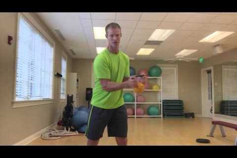 Kettle bell workout for golf