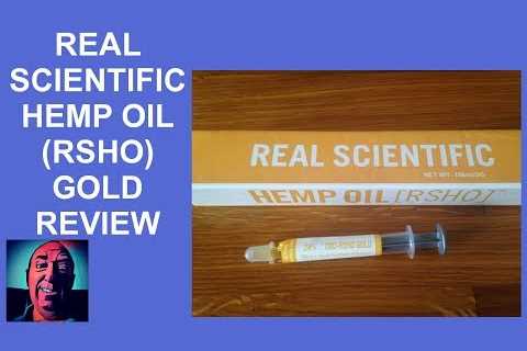 Real Scientific Hemp Oil   RSHO   Gold Review