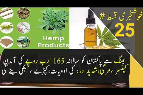Pakistan Rs 165 Billion from Hemp (Bhang) products