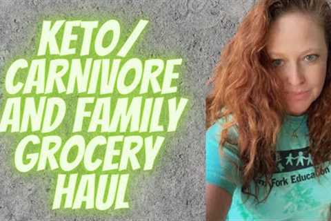 HUGE GROCERY HAUL #keto #carnivore #familygroceryhaul