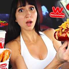 I Ate At FAST FOOD Restaurants I NEVER Knew Existed!