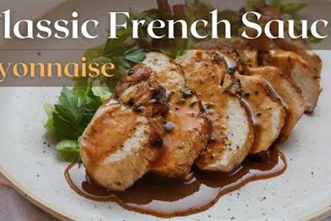 How are classic French sauces made | Explanation and demonstration of an easy sauce