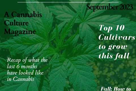 #GreenCultureMagazine Septembers Issue REPOST ✨ #cannabis #marijuana…
