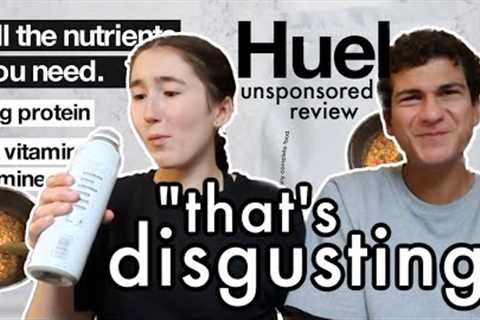 I tried only eating Huel products for a day - Unsponsored review
