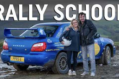 Richard Hammond teaches his daughter how to rally a Subaru!