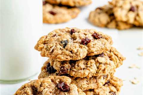 Whole Wheat Oatmeal Cookies