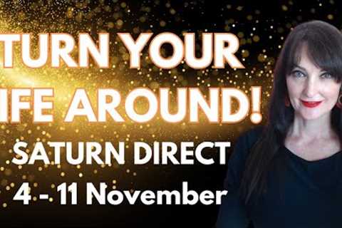HOROSCOPE READINGS FOR ALL ZODIAC SIGNS - Turn your life around with Saturn Direct!