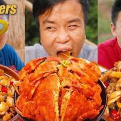 Super big meatballs| TikTok Video|Eating Spicy Food and Funny Pranks|Funny Mukbang