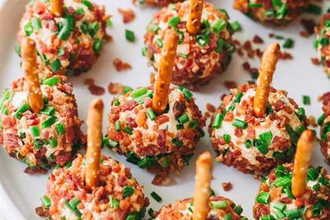 Bacon and Chives Cheese Balls