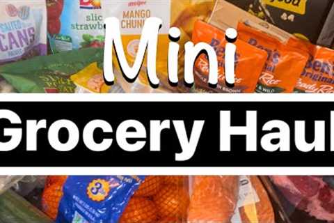 Mini Grocery Haul for Weight Loss | Healthy Eating Macro Counting | Mediterranean Diet | What I Eat
