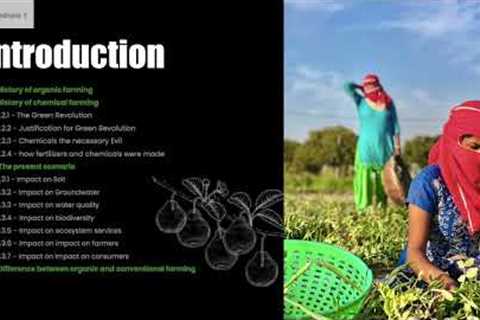 Organic farming course curriculum / syllabus