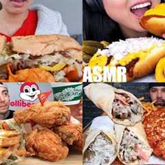 ASMR Fast Food Mukbang Compilation 27 | Fast Food asmr | Satisfying eating sounds
