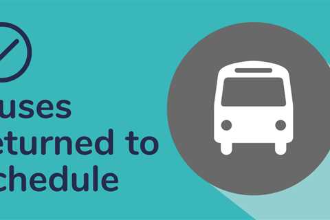 Buses travelling through Brisbane CBD are returning to normal schedule after…