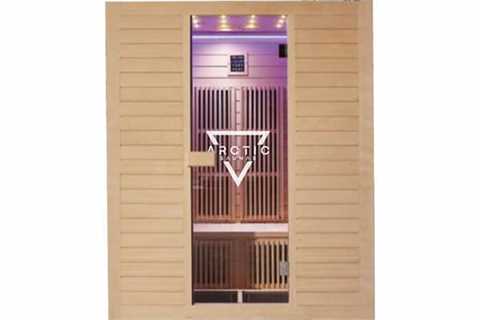 Arctic Two Person Infrared Rustic Pro Sauna - Arctic Ice Bath