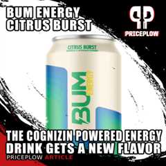 BUM Energy Citrus Burst: Bring on the Summer Heat with Focus!