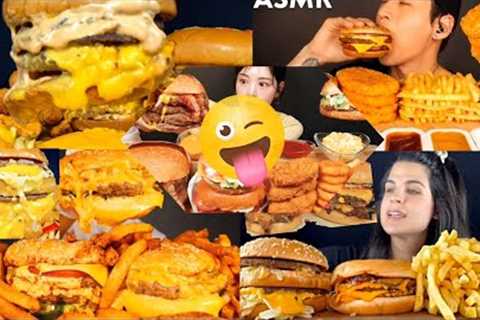 MOST *POPULAR*FAST FOOD MEAL EATING SHOW! SATISFYING ASMR MUKBANG FOOD COMPILATION!*BIGBITES*VIRAL❗