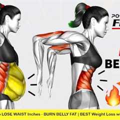 30-Min abs Workout To LOSE WAIST Inches 🔥 BURN BELLY FAT | BEST Weight Loss with Standing Exercises