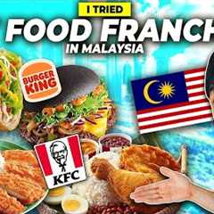 Fast Food Franchises Are AMAZING in Malaysia