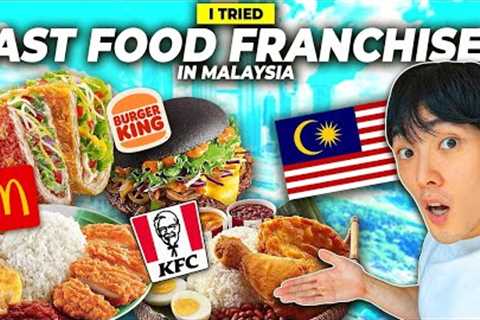 Fast Food Franchises Are AMAZING in Malaysia