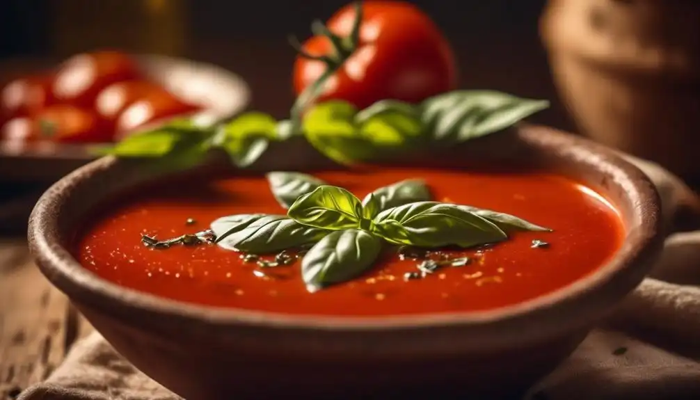 Low Carb Perkins Tomato Basil Soup Recipe