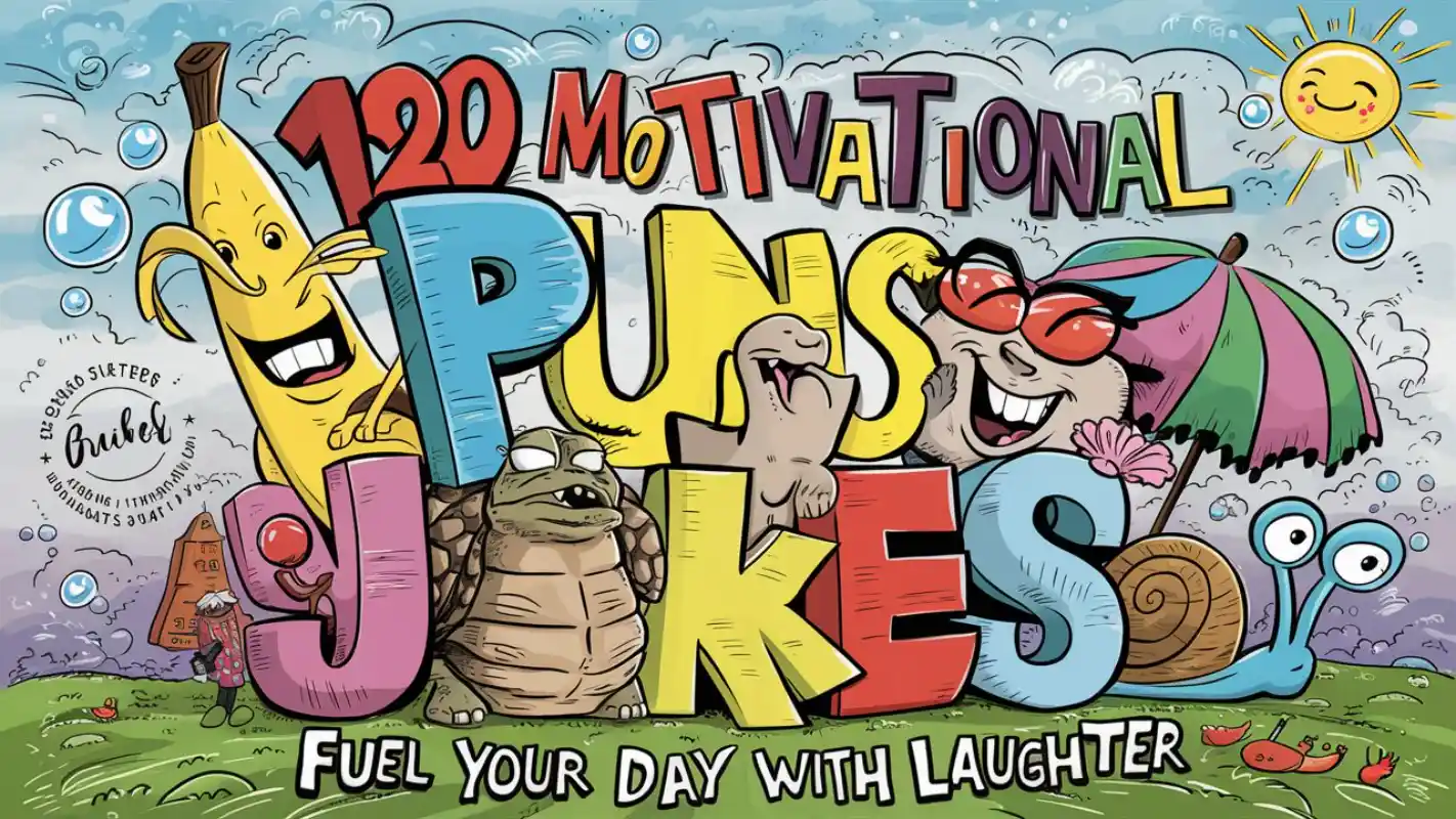 120 Funny Motivational Puns to Lift Your Spirits - Crack Up Puns