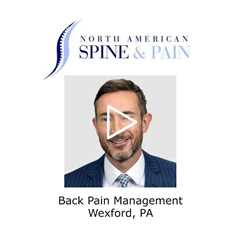 Back Pain Management Wexford, PA - North American Spine and Pain Consultants