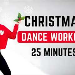 🎄25 Min CHRISTMAS DANCE WORKOUT🎄DANCE CARDIO AEROBICS for WEIGHT LOSS🎄KNEE FRIENDLY🎄NO JUMPING🎄