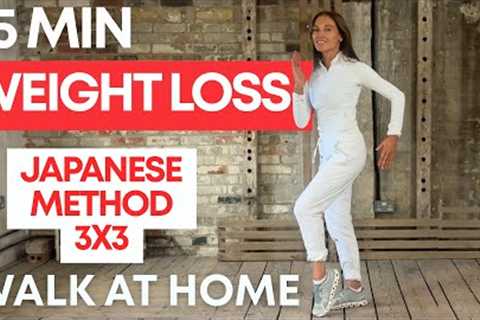 15 Minute Japanese Walking Workout For Weight Loss🔥| Walk at Home  🏡  Lucy Wyndham-Read