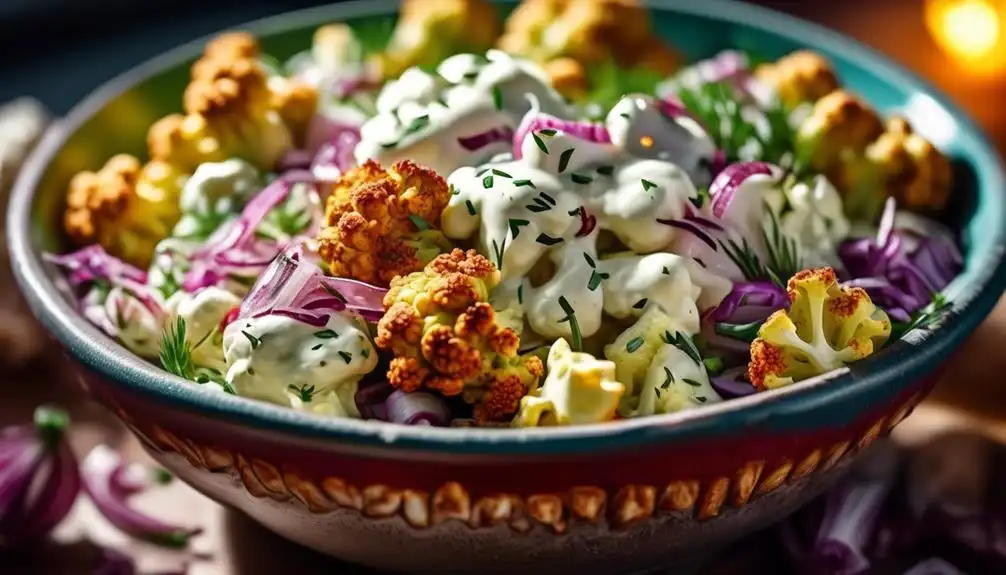 Low Carb Cauliflower Potato Salad Recipe