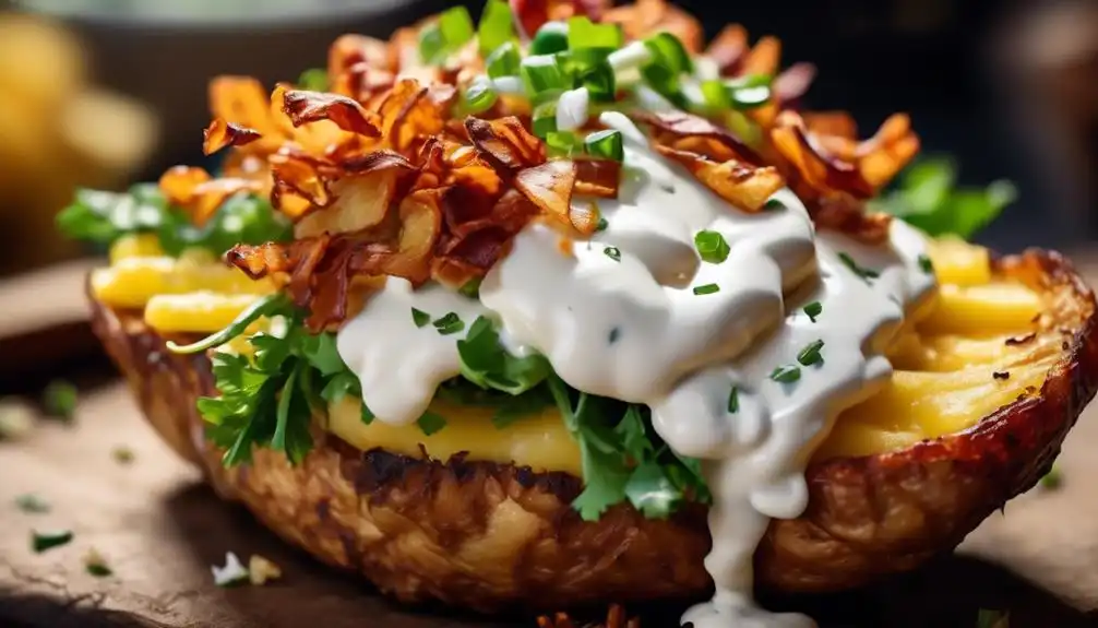 Low Carb Loaded Potato Griller Recipe