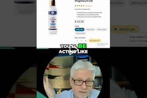 Magnesium: The Secret Weapon for Stress, Joint Pain, and Aging! #shorts